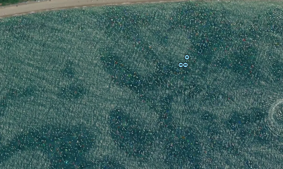 Satelite image of Seaton Beach