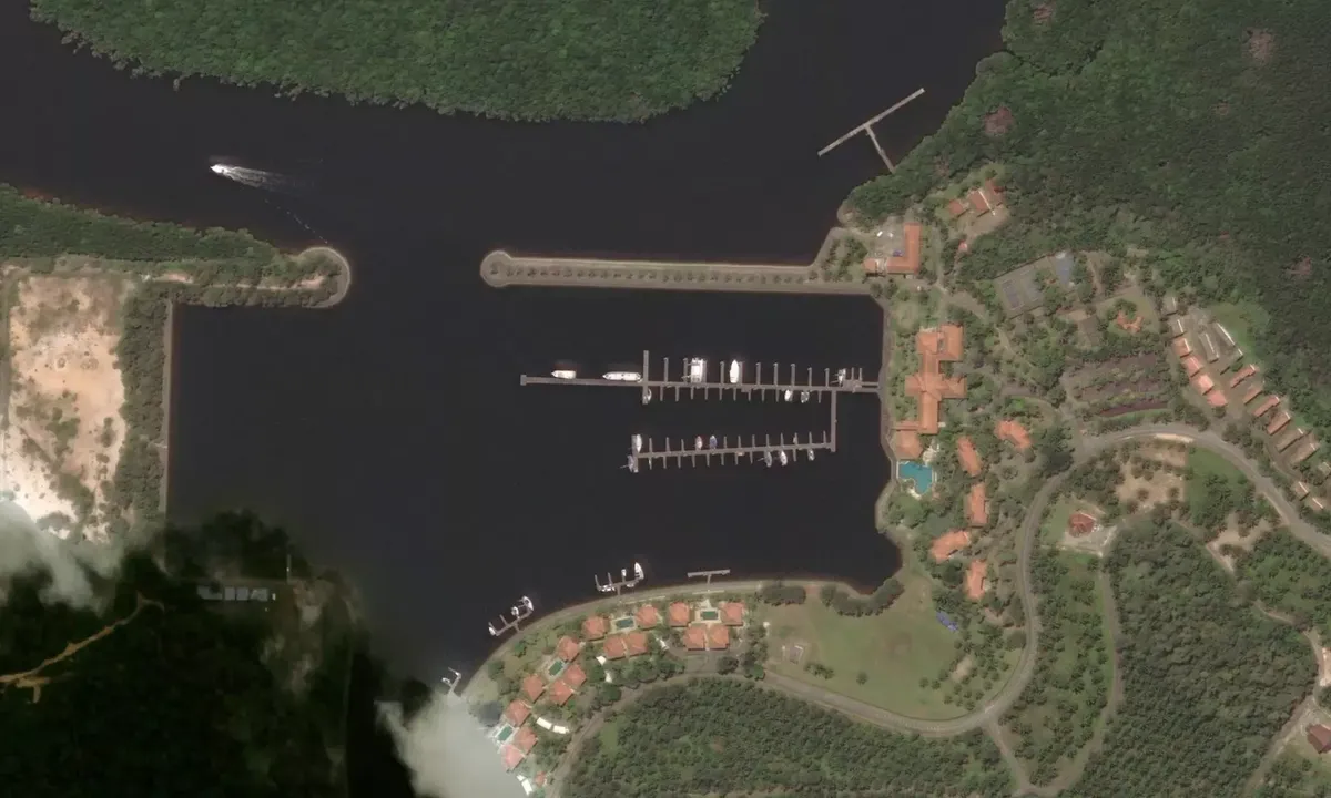 Satelite image of Sebana Cove Marina