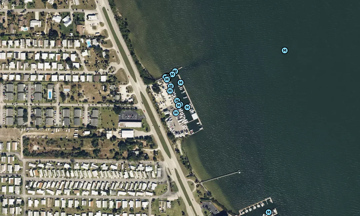 Satelite image of Sebastian River Marina & Boatyard - Micco