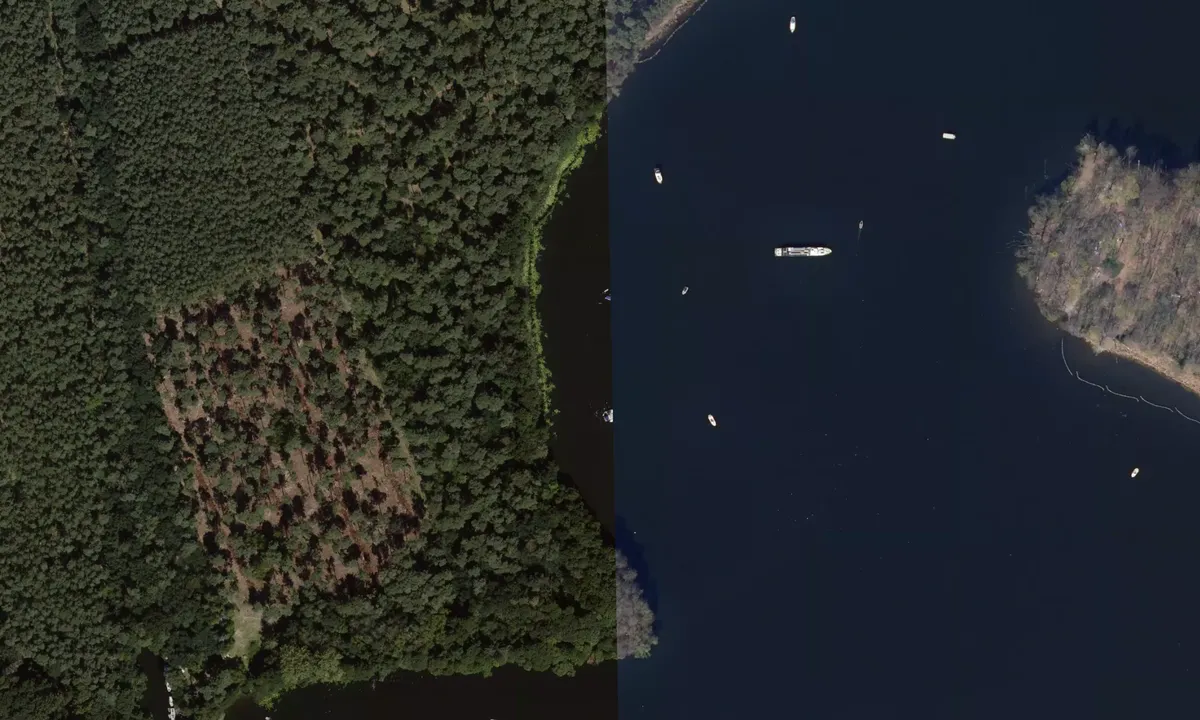 Flyfoto av Seddinsee