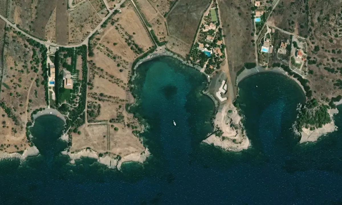 Satelite image of Sedoni Bay