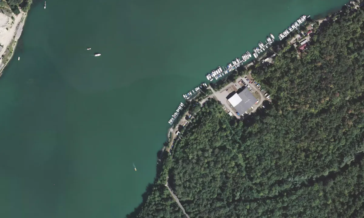 Flyfoto av Segelclub Freistett