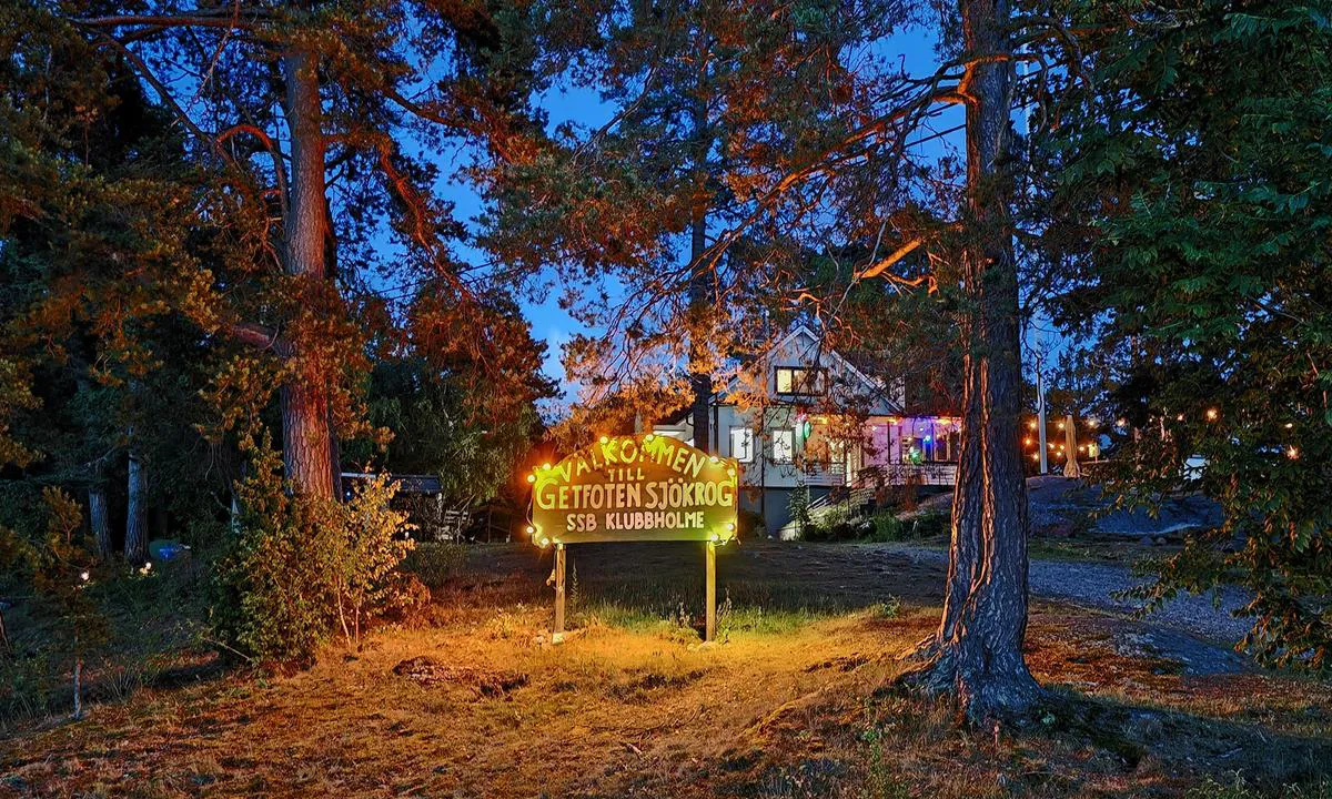 Segelsällskapet Brunnsvikens klubbholme Getfoten