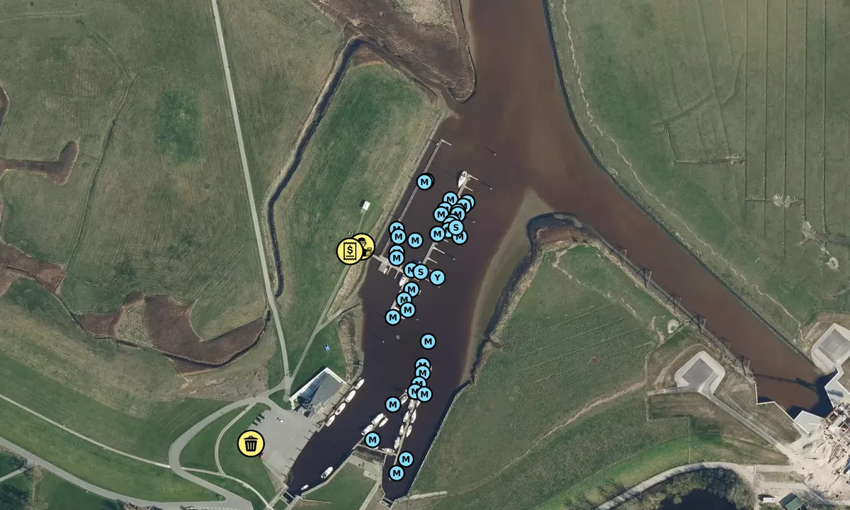 Satelite image of Seglerhafen Otterndorf Marina