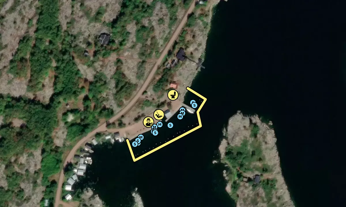 Satelite image of Seglinge