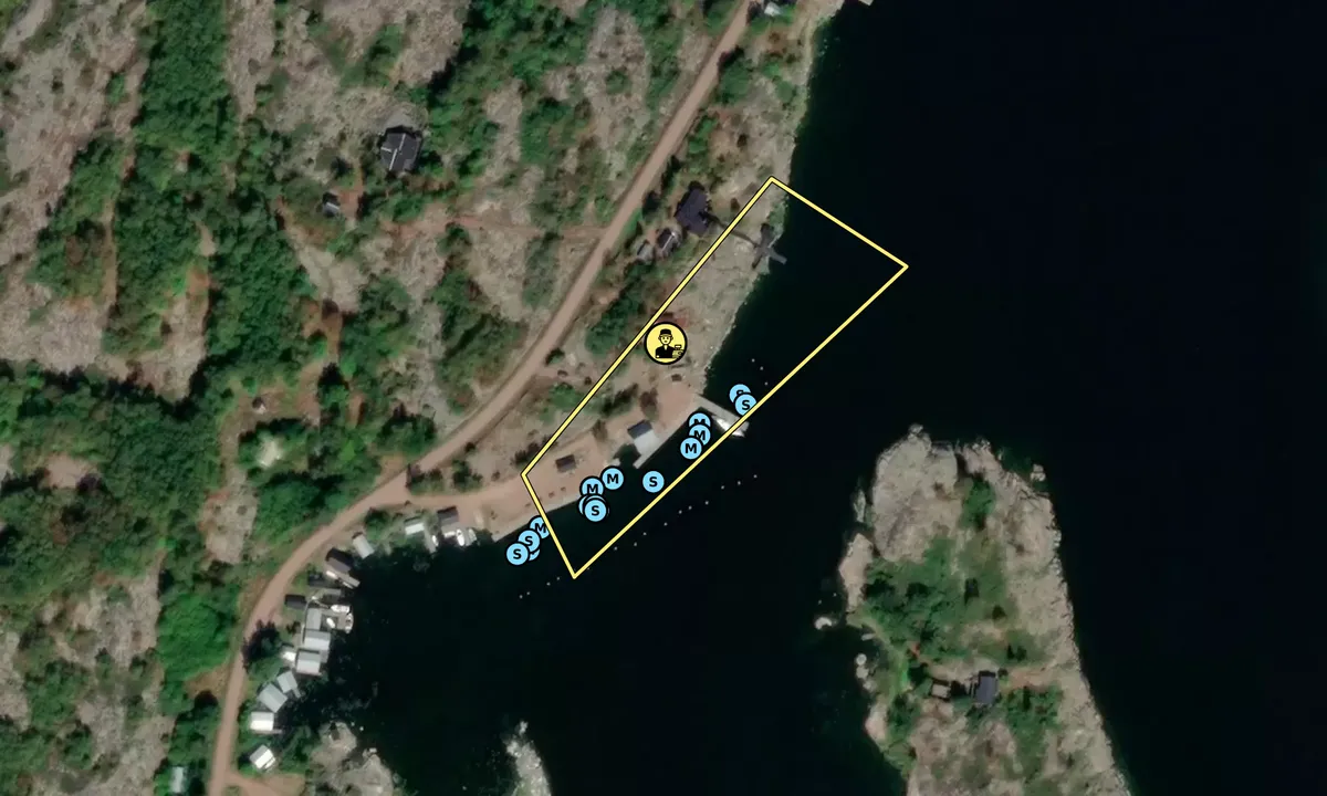 Satelite image of Seglinge