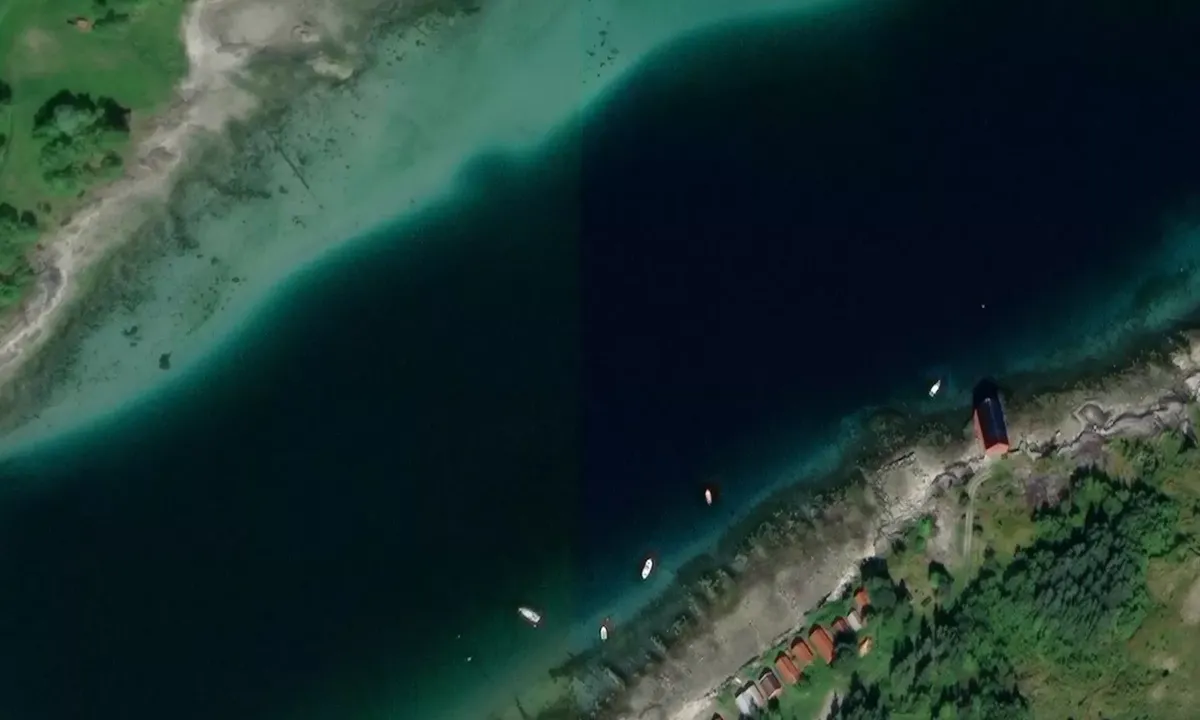 Satelite image of Seivågen