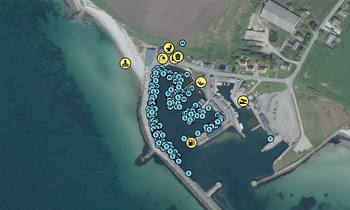 Satelite image of Sejerø Havn