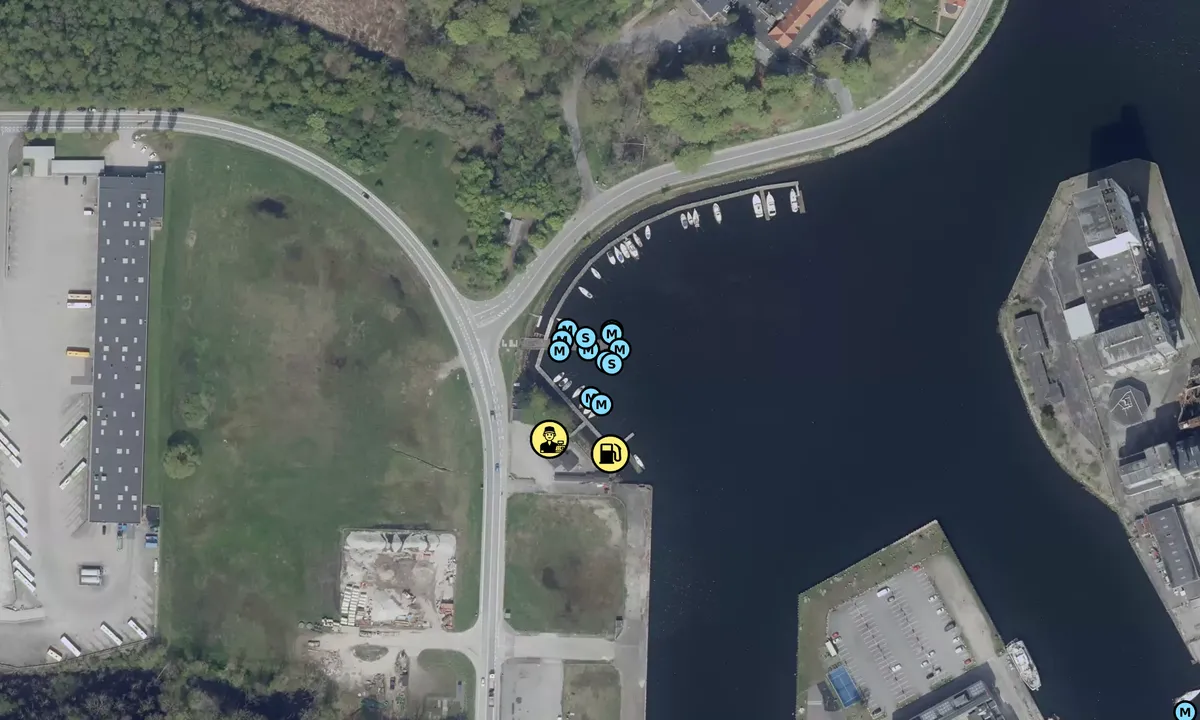 Satelite image of Sejl og Motorbådsklubben FREM - Odense