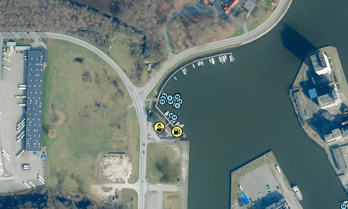 Satelite image of Sejl og Motorbådsklubben FREM - Odense