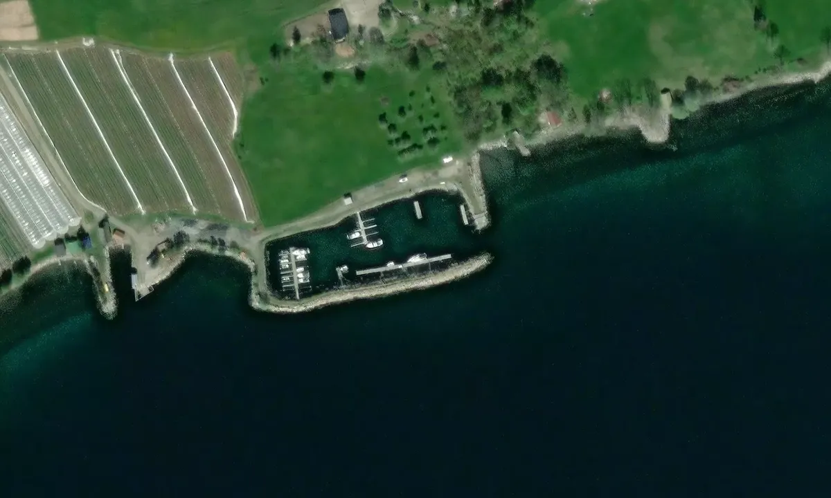 Satelite image of Sekken Småbåthavn