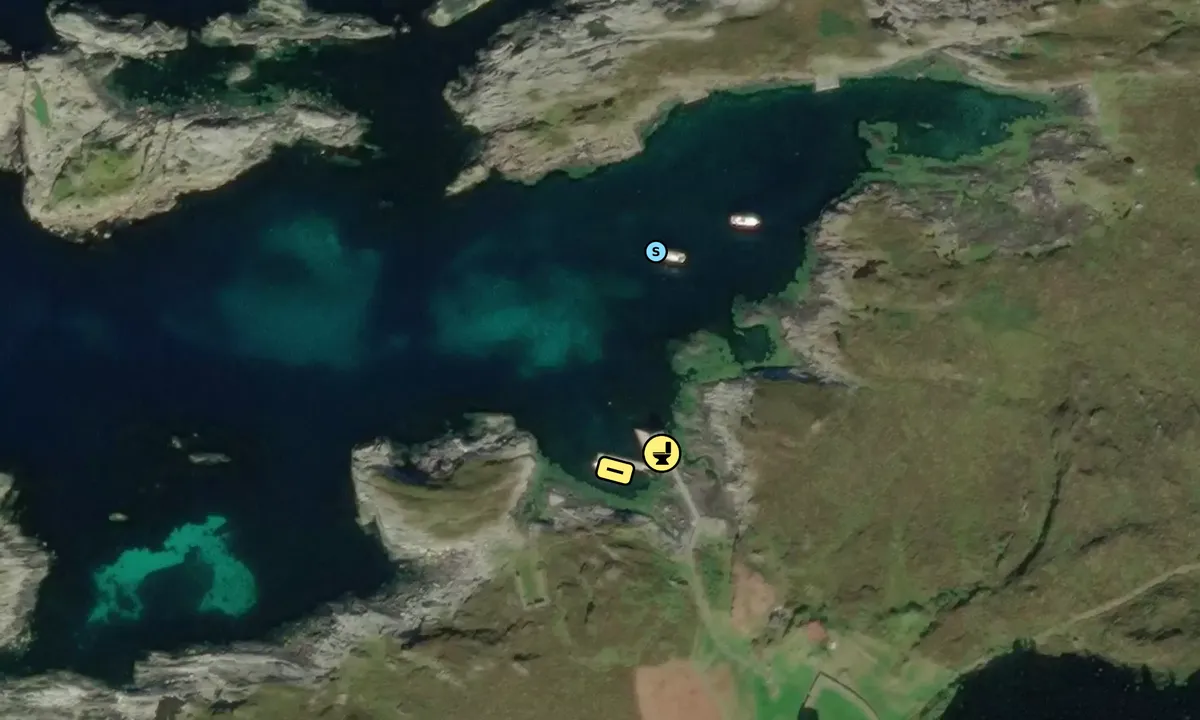Satelite image of Selja - Klostervågen