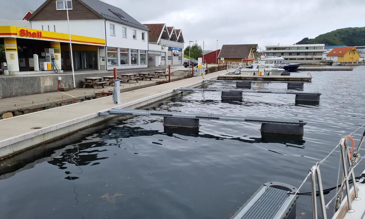 Seljevågen Gjestehamn: Nytt bryggeanlegg