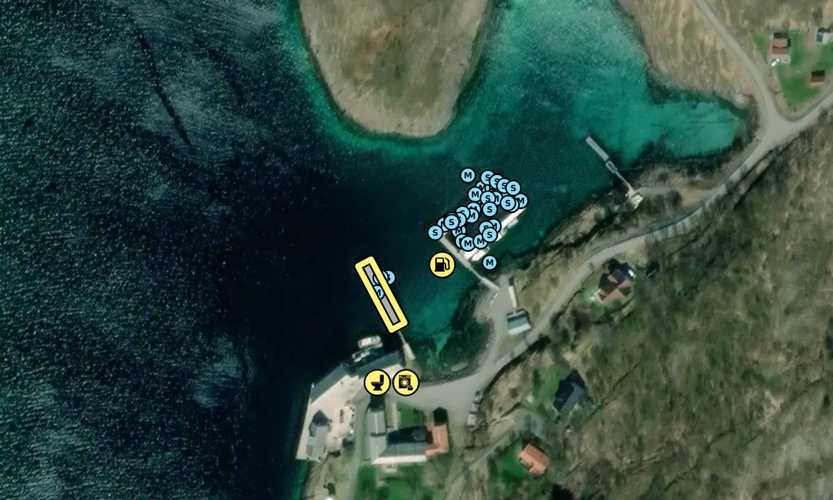 Satelite image of Selsøyvik Handelsted