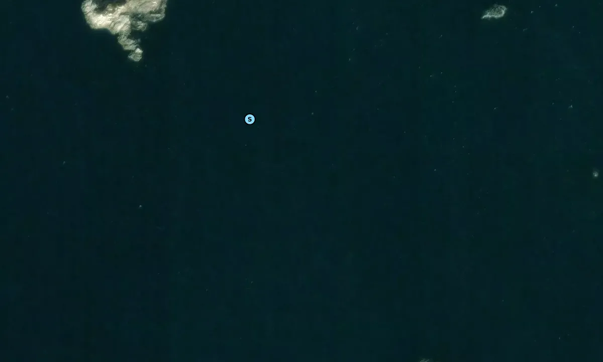 Satelite image of Senga anchorage
