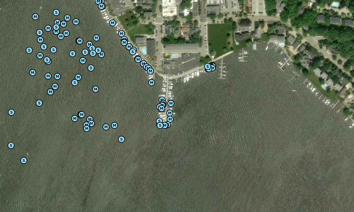 Satelite image of Sergeant Marina - Saugatuck