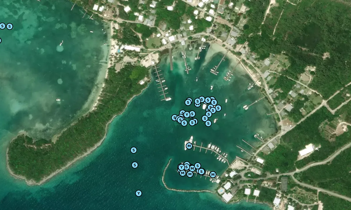 Satelite image of Settlement Harbor