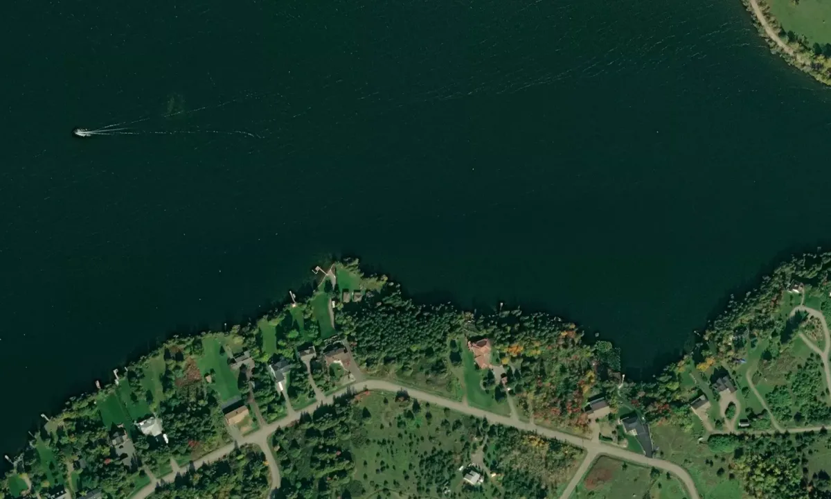 Flyfoto av Seymour Lake