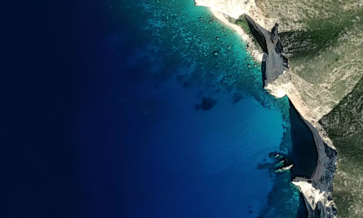 Flyfoto av Sfogio Beach
