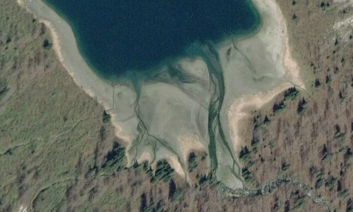 Satelite image of Shag Cove