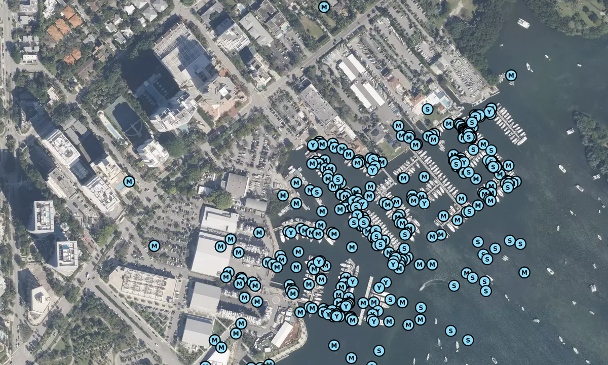 Satelite image of Shake-a-Leg-Miami