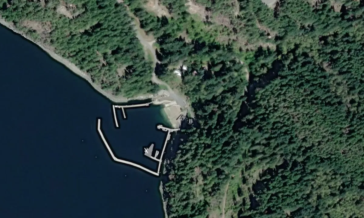 Flyfoto av Sharpe's Bay - Private Marina