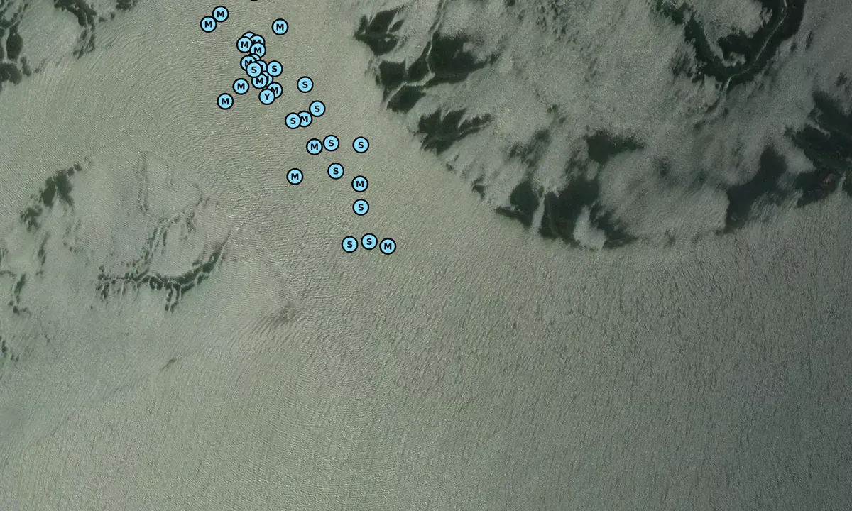 Satelite image of Shellbine Creek - 1