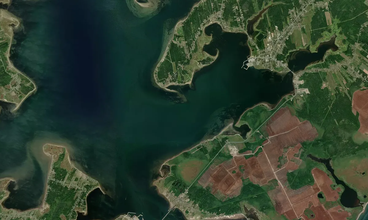 Flyfoto av Shippegan Bay
