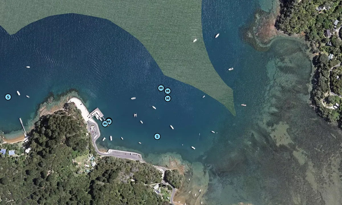 Satelite image of Shoal Bay