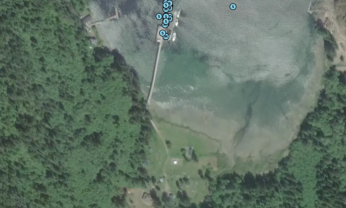 Satelite image of Shoal Bay Lodge