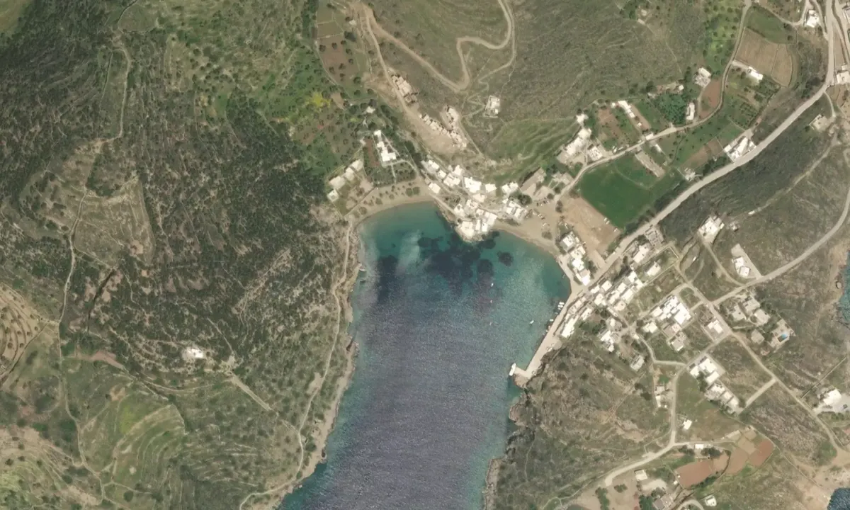 Flyfoto av Sifnos