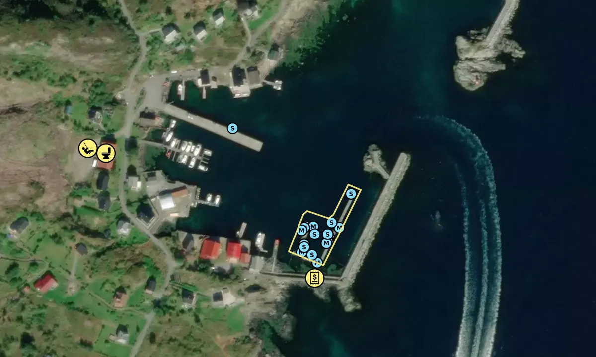 Satelite image of Silda Gjestebrygge - Kinn