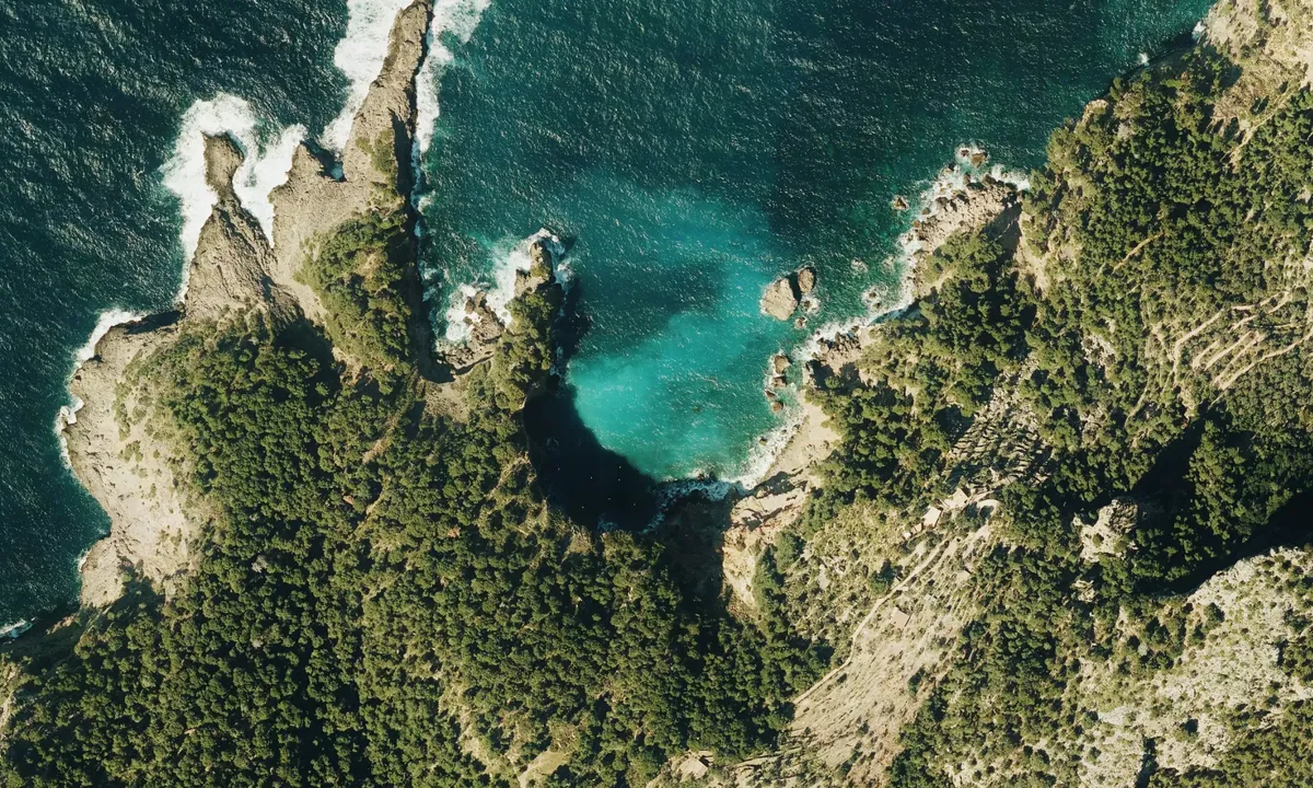 Flyfoto av S’Illeta