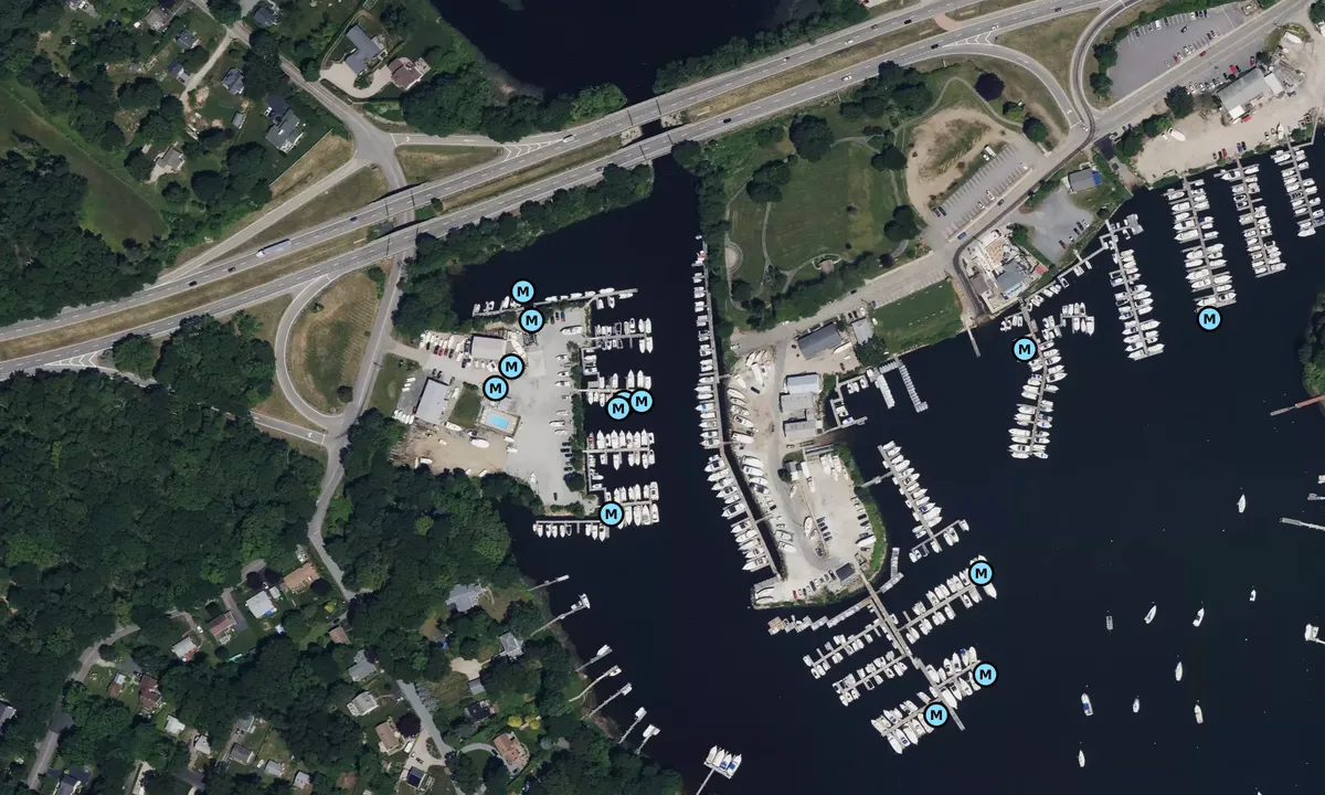 Satelite image of Silver Spring Marine