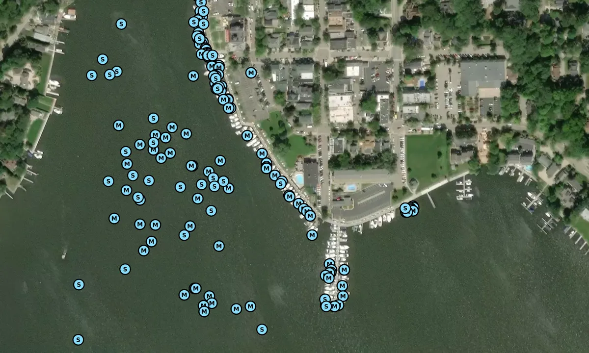 Satelite image of Singapore Yacht Club