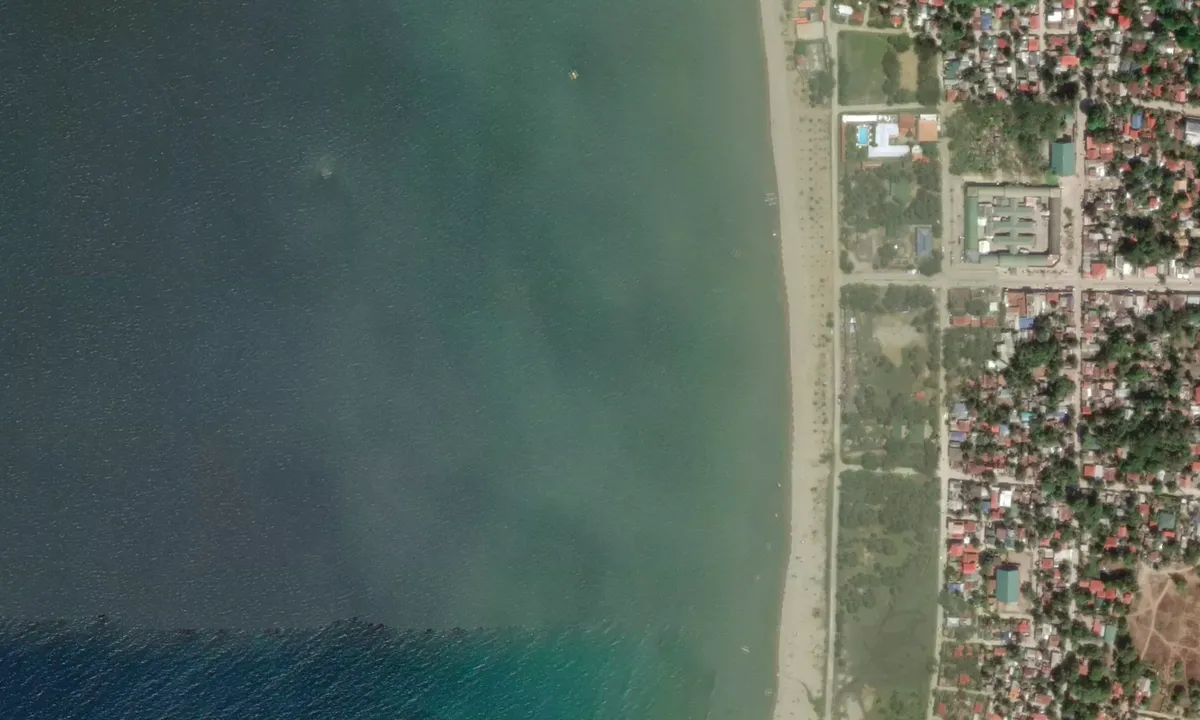Flyfoto av Sipalay