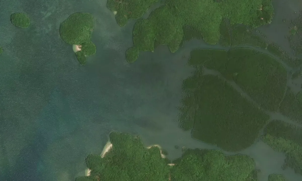 Satelite image of Sipalay North