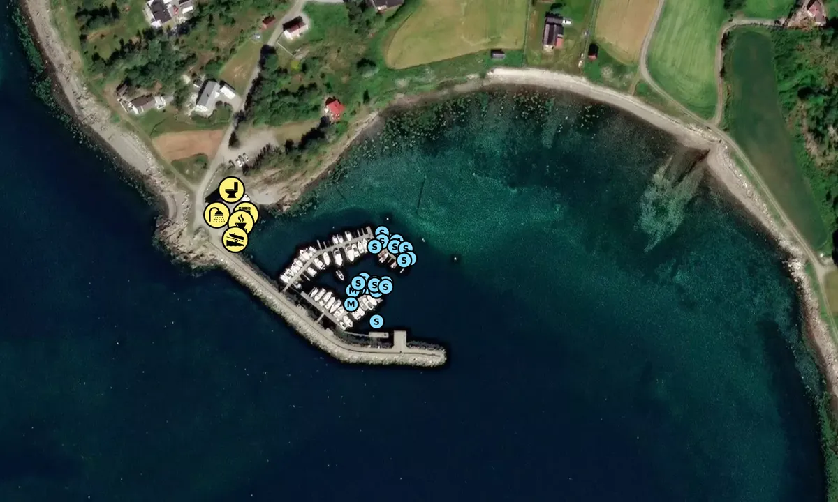 Satelite image of Sivertsvik Havn - Sjursvika