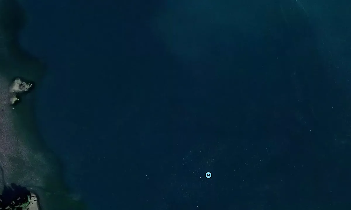 Satelite image of Siwash Bay