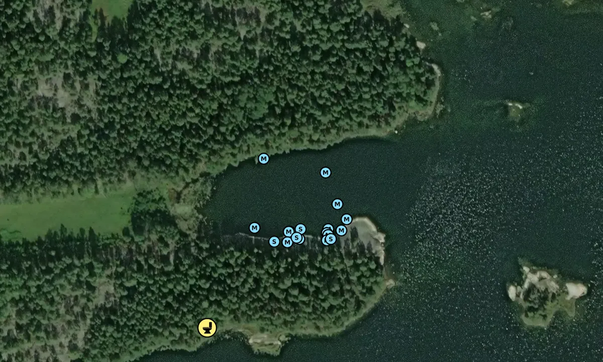 Satelite image of Själbottna - Lilla östra viken