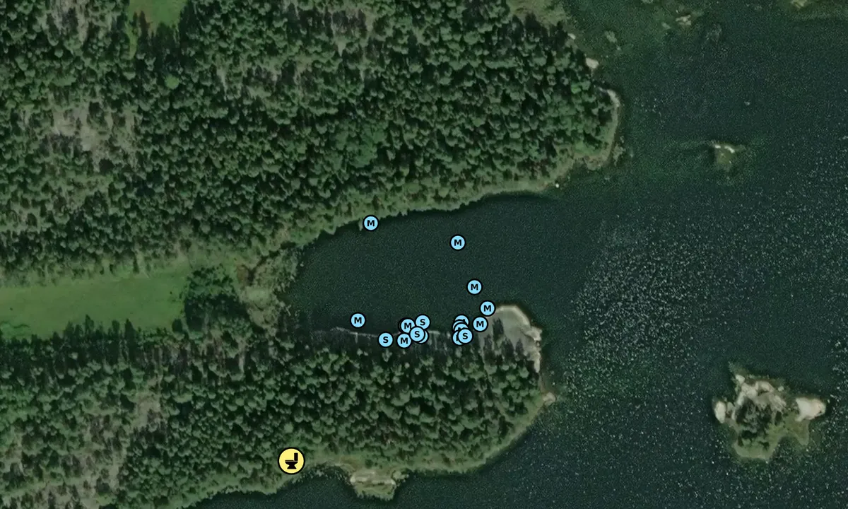 Satelite image of Själbottna - Lilla östra viken
