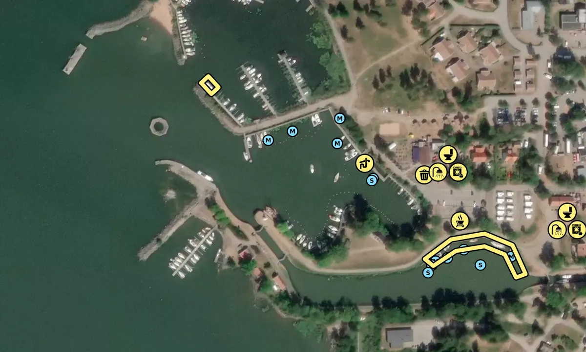 Satelite image of Sjötorp - Vänern