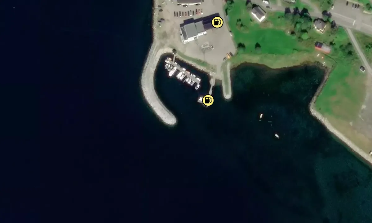 Satelite image of Sjøvegan Marina