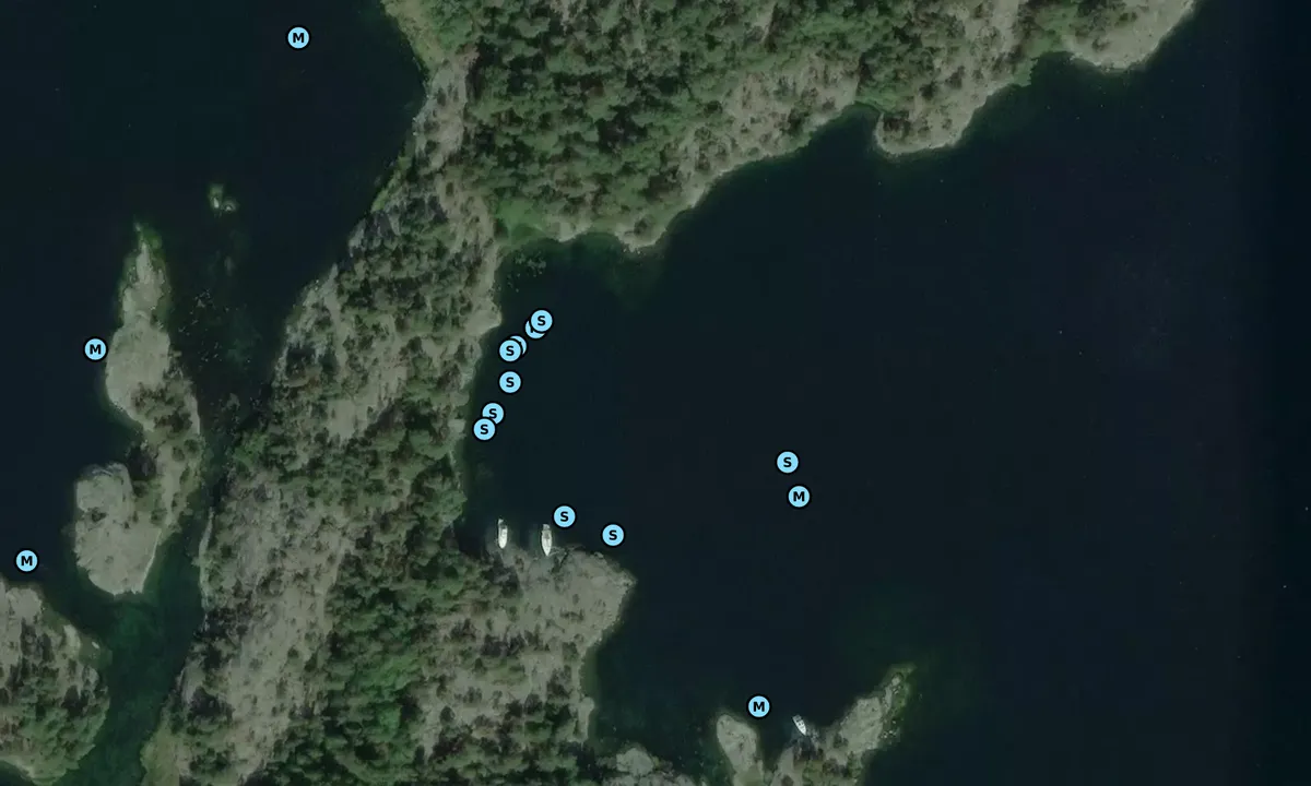 Satelite image of Sjunkviken