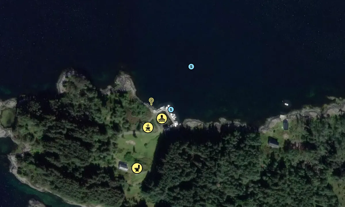 Satelite image of Skageneset
