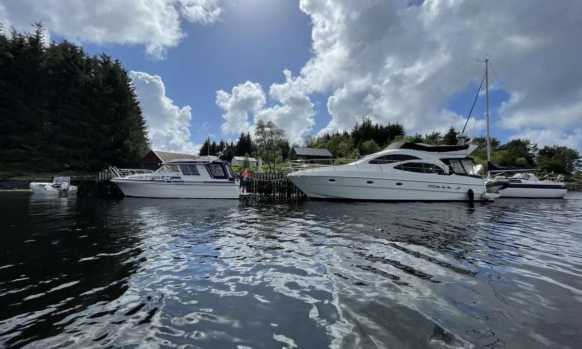 Skageneset: Havnen sett fra sjøen