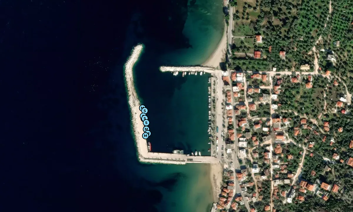 Satelite image of Skala Kallirachis