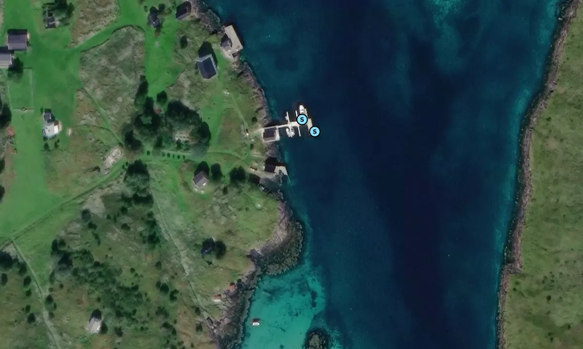 Satelite image of Skålvær