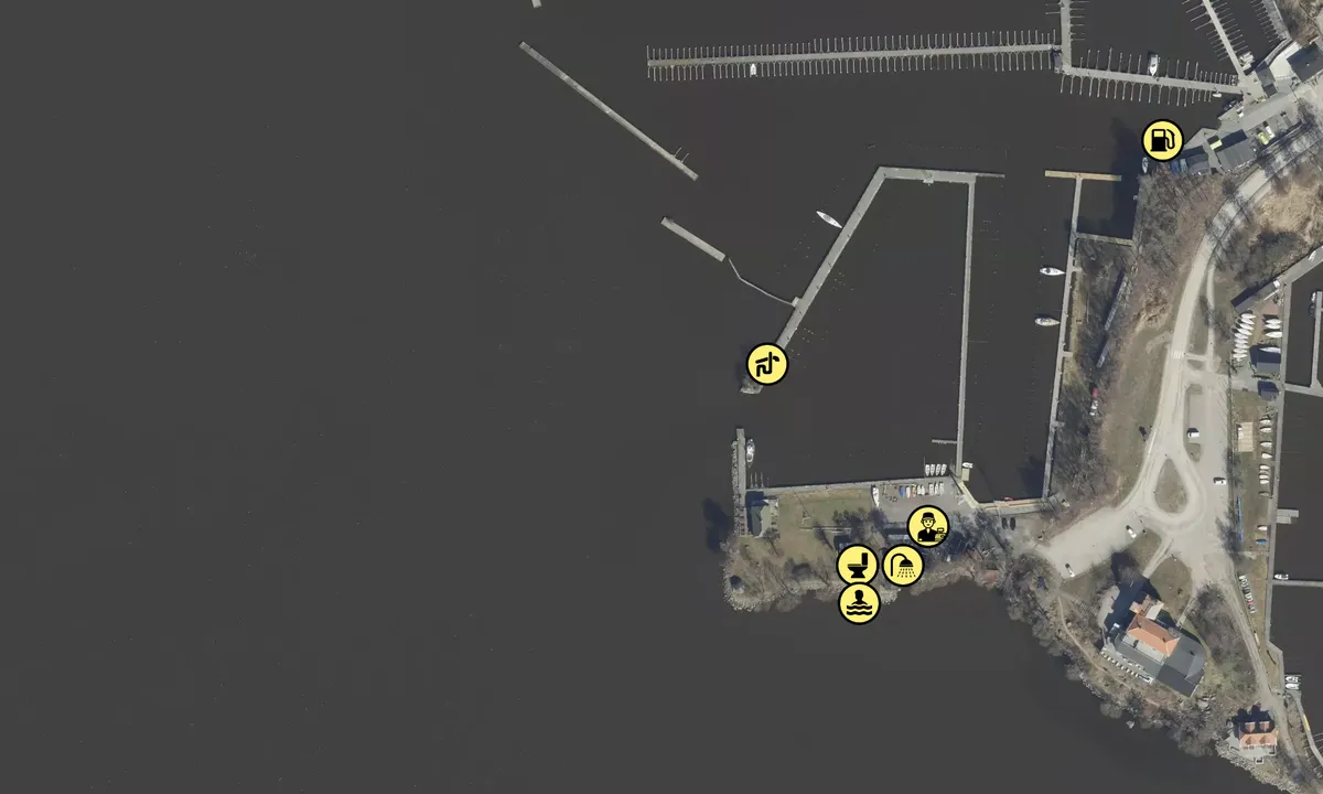 Satelite image of Skarholmen - Ekons Segelklubb