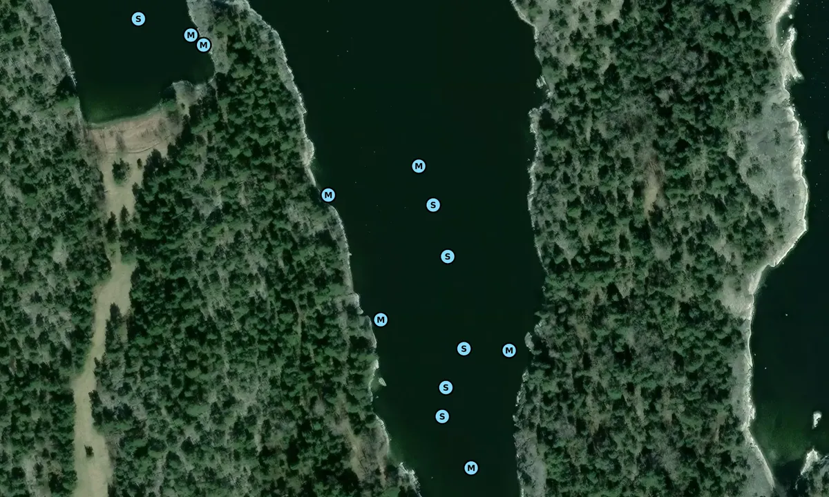 Satelite image of Skarpö